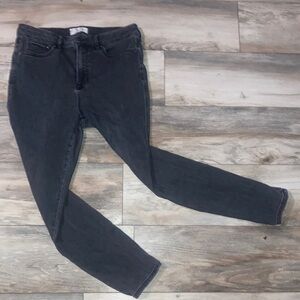 We The Free Curvy Size 30 Women’s Skinny Jeans Heathered Black